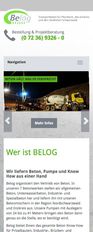 Belog smartphone screen