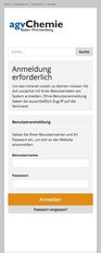 agvChemie smartphone screen