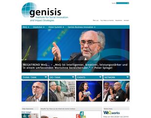 Genisis Institute desktop screen