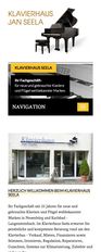 Klavierhaus Seela smartphone screen